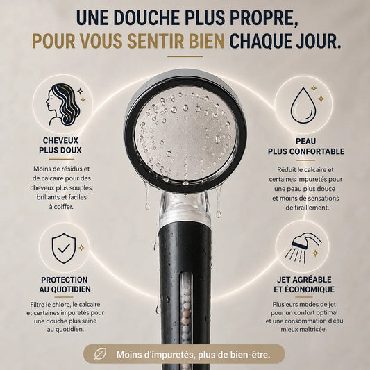 Eau calcaire et cheveux : pourquoi vos cheveux deviennent-ils secs et ternes ?